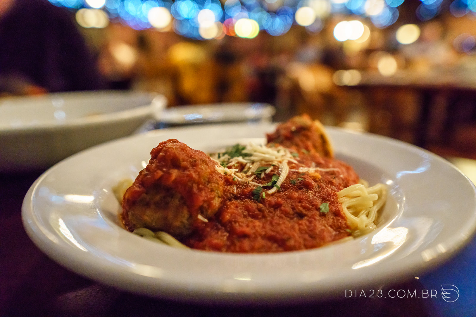 Macarrão no Mama Melrose