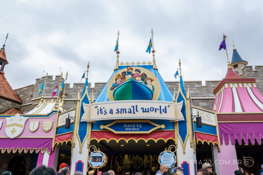 Its a Small World Atração Magic Kingdom