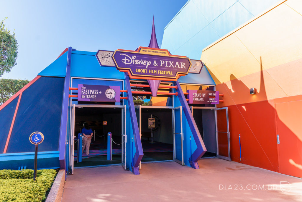 disney pixar film atração epcot
