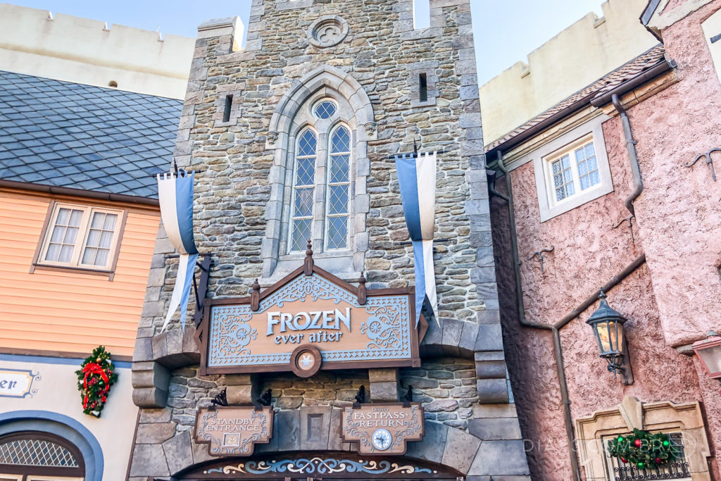 frozen ever after atração epcot noruega