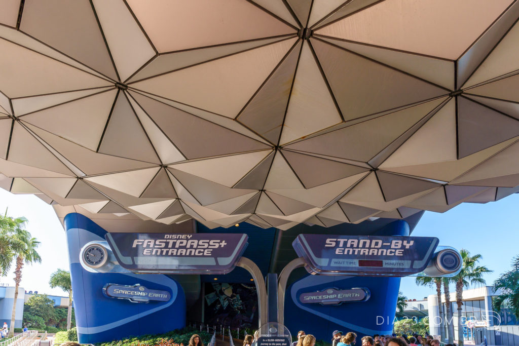 spaceship earth atração epcot