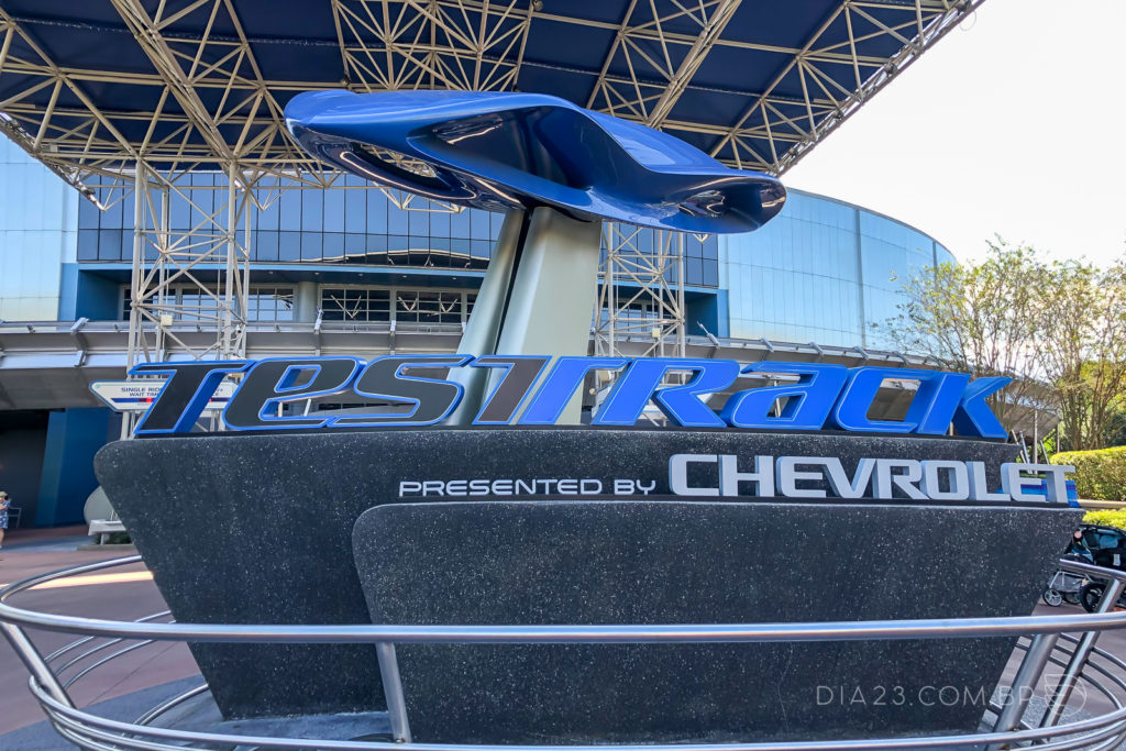 test track atração epcot