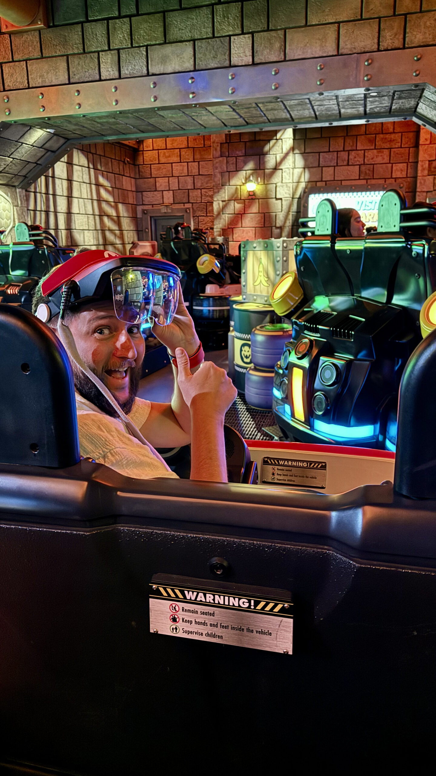 Entrada do Super Nintendo World com Sam no Epic Universe, Orlando