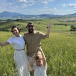 Família na Val d'Orcia, Toscana