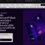 Cartão Nubank Ultravioleta Mastercard Black, versão física roxa