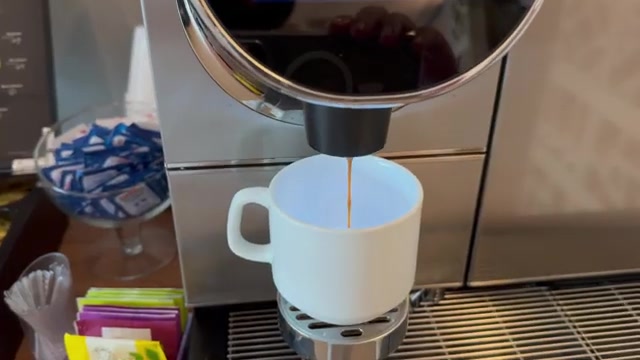 Máquina de café da Advantage VIP Lounge em Maceió