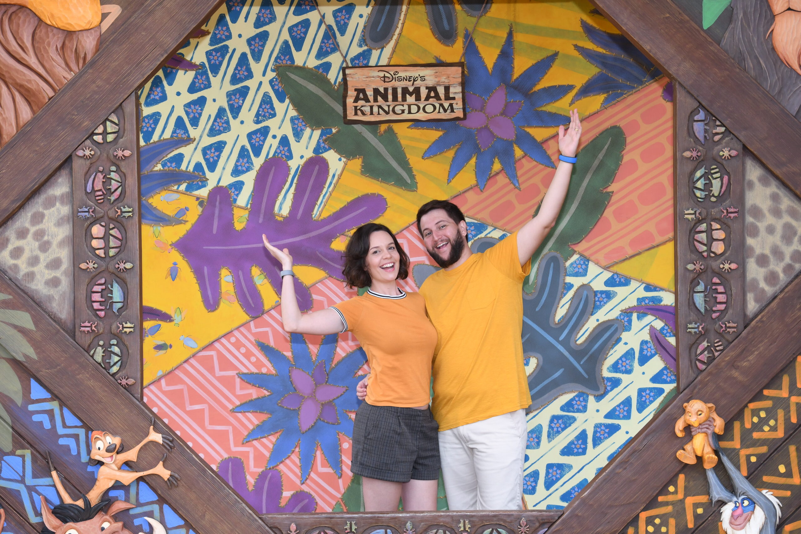 Entrada do Animal Kingdom, parque onde tambem e possivel alugar carrinho de bebe