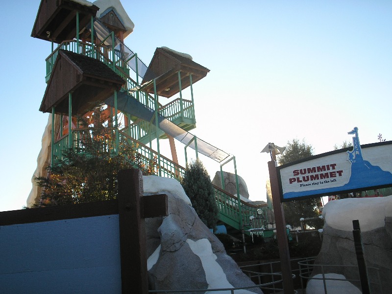 Tobogã Summit Plummet no parque aquático Blizzard Beach da Disney em Orlando