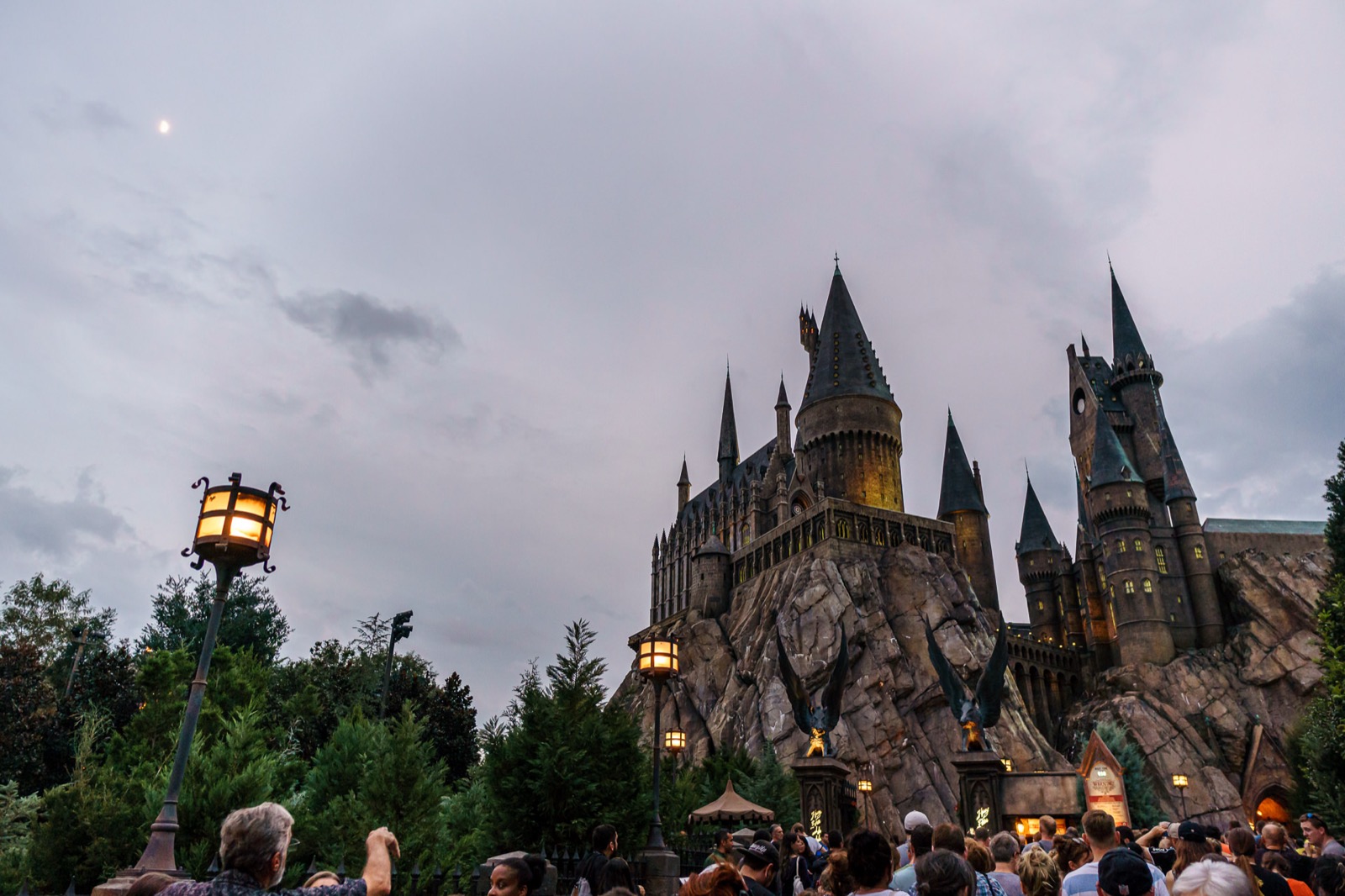 Castelo de Hogwarts em Hogsmeade no Islands of Adventure