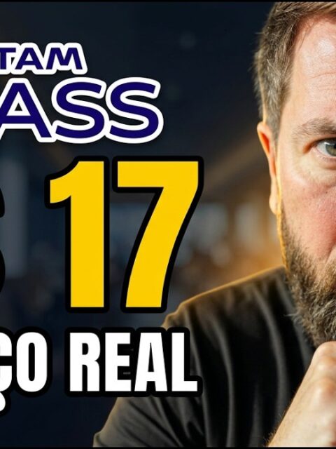 Print do nosso vídeo em que abrimos a conta do milheiro LATAM Pass abaixo de R$ 20 usando Livelo e Clube
