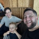 Família na área nova da Sala VIP Club do Aeroporto de Brasília