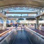Entrada do CityWalk com acesso ao Universal Studios Florida e Islands of Adventure