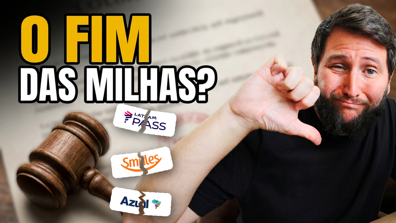 Martelo de juiz sobre o texto do PL 3083 e as logos da LATAM Pass, Smiles e Azul rachadas