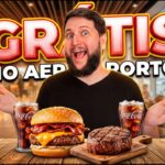 Rudi na capa do vídeo Almoço VIP de GRAÇA no DESEMBARQUE! (Hack do Visa Infinite em Congonhas)