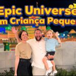 Rudi na capa do vídeo EPIC Universe com Criança Pequena Vale a Pena? Parque do Mario em Orlando
