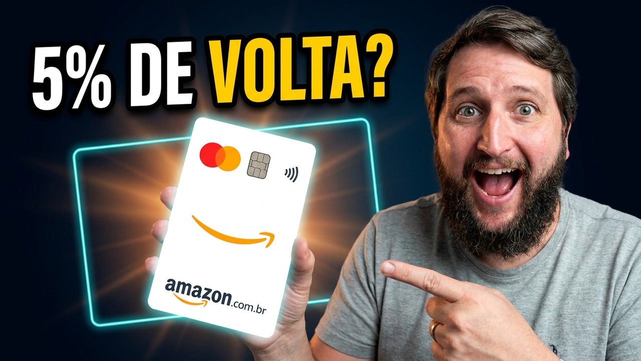 Cartão Amazon: 5% de volta?