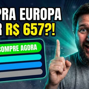 Ida pra Europa por R$ 657?! Passagem barata com milhas