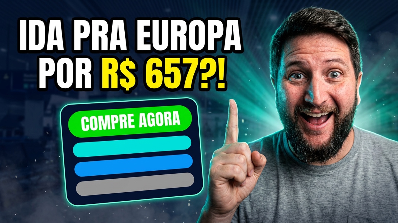 Ida pra Europa por R$ 657?! Passagem barata com milhas